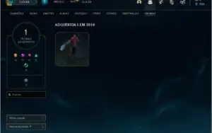 CONTA LOL 38 SKINS COM NICK BOM PRA MAIN ADC/LUCIAN
