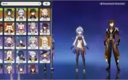 NA AR 55 JEANc1, XIAO, GANYU+Amos, ZONG, KLEE, ALBEDOc1,MONA
