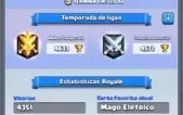 Clash quase nível 12, todas cartas, 4800+ troféus