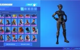 Conta muito rara com 132 skins mais de 1000 reais investidos