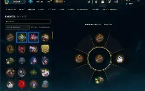 Bronze 3 com 35 Champs e 15 Skins ( MAIN ADC )