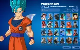 Conta Fortnite | 90 Skins | Son Goku | Entrega automática!