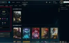 CONTA LOL - TODOS OS CAMPEÕES - 80 SKINS - GOLD 5