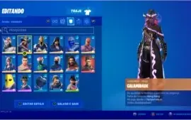 Conta no fortnite temp 5 até 2/5 quase tudo full