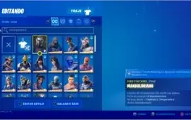 Conta no fortnite temp 5 até 2/5 quase tudo full