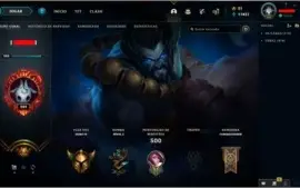 Conta de lol Ouro 4 133 skins