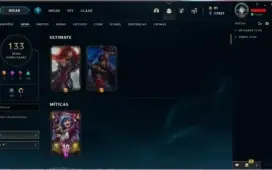 Conta de lol Ouro 4 133 skins