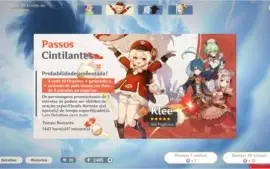 Conta Genshin Impact AR8 (Itens,materiais,Gemas)