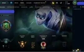 CONTA LOL OURO II LVL 73