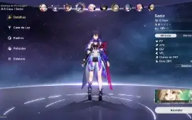 Star Rail - Seele lv 40 Clara lv 40 SEM VÍNCULO LV20 DB