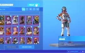 CONTA FORTNITE SEASON 2+ COM MAIS DE 120 SKINS