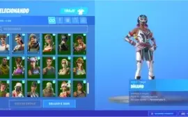 CONTA FORTNITE SEASON 2+ COM MAIS DE 120 SKINS
