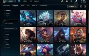 Conta ouro 4 com 1,3kk de Lee e 700k de Yasuo com 62 skins