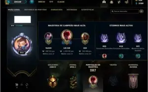 Conta ouro 4 com 1,3kk de Lee e 700k de Yasuo com 62 skins