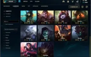 Conta ouro 4 com 1,3kk de Lee e 700k de Yasuo com 62 skins