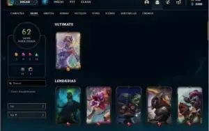 Conta ouro 4 com 1,3kk de Lee e 700k de Yasuo com 62 skins