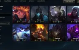 conta lol d3