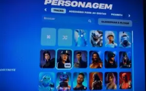 Conta fortnite 120 skins +picaretas e dancas