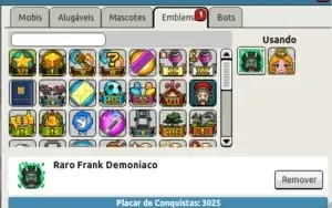 CONTA HABBO COM MOBS BONS E VISUAIS RAROS