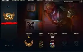 Conta antiga da season 1 com 8 skins vitoriosas 246 skins