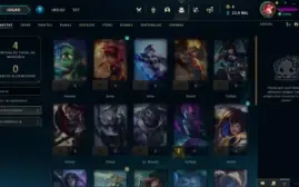Conta Lol Ferro 4 - Com Kaisa Guardiã Estelar - 0% Winrate