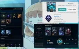 Conta Diamante 3 69% winhate