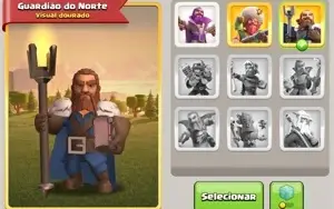 Conta clash of clans cv 11