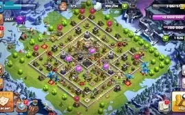 Conta clash of clans cv 11