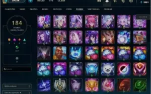 Conta LOL LVL438 4 SKINS ULTIMATE e outras 150skins