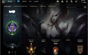 Conta LOL LVL438 4 SKINS ULTIMATE e outras 150skins