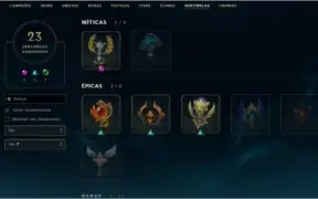 Conta LoL Plat 3, todos campeões, 119skins