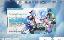 AR 56 SHOGUN, ITTO,KAZUHA,ZHONGLI FISGADA R5,TUMULO DO LOBO