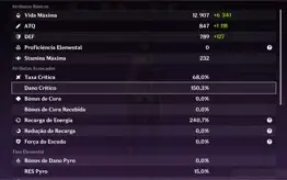 AR 56 SHOGUN, ITTO,KAZUHA,ZHONGLI FISGADA R5,TUMULO DO LOBO
