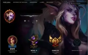 GOLD 4 / 75 CAMPEÕES / 34 SKINS