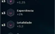 Conta com 20 páginas de runa e todos os campeões