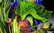 Gogeta Blue vs Broly Super Saiyan Legendary 3D STL