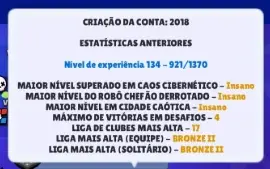 Conta De Brawl Stars De 2018 Rara!!