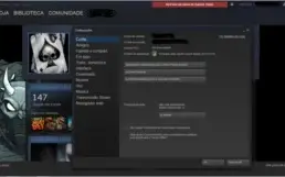 Conta Steam Lv 50 com 147 jogos