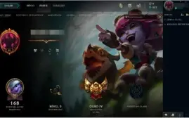 Conta Gold 4 [League of Legends] - 52 Campeões, 11 Skins