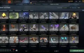 Conta dota 2 arconte 4 com 3 arcanas e 3 personas + CS2