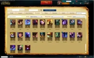 Conta ouro 5 (88pdl) 90 campeões, 60 skins