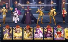 Saint Seiya Awakening servidor A1 TOP 50