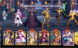 Saint Seiya Awakening servidor A1 TOP 50