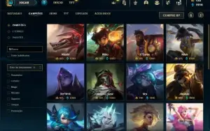 Prata 3 com 140 Champs e 96 Skins ( MAIN TOP )