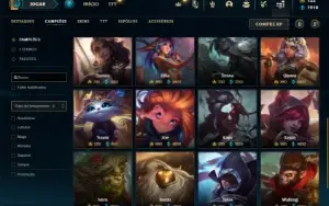 Prata 3 com 140 Champs e 96 Skins ( MAIN TOP )