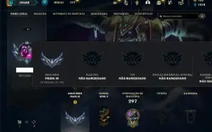 Prata 3 com 140 Champs e 96 Skins ( MAIN TOP )