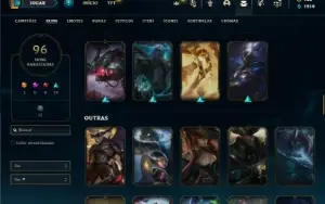 Prata 3 com 140 Champs e 96 Skins ( MAIN TOP )