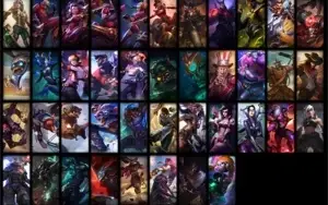 Conta prata 3 com 153 Champs e 121 Skins + 5 Vitoriosas