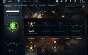 Conta ouro 4 com 3 skins e 27  champs