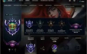 Vendo conta de lol